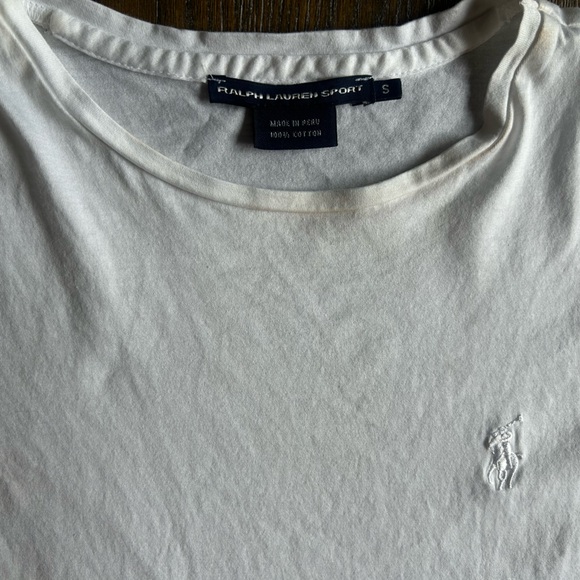 Ralph Lauren Sport White Tee - Picture 2 of 3